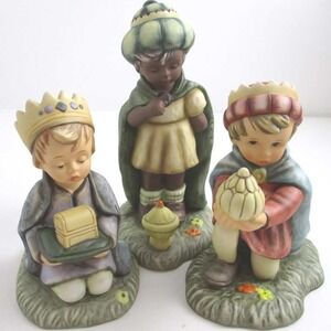Berta Hummel Nativity Set: Goebel 3 Wise Men, 1996 Collection